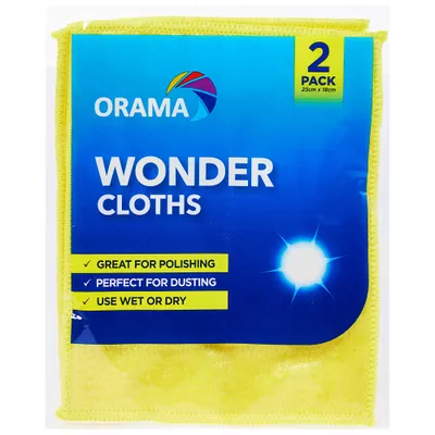 Orama Wonder Cloth 2pk