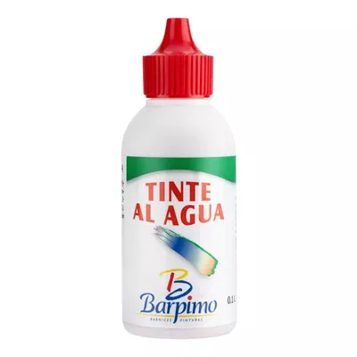 TINTE AL AGUA CONCENTRADO 100ML ROJO