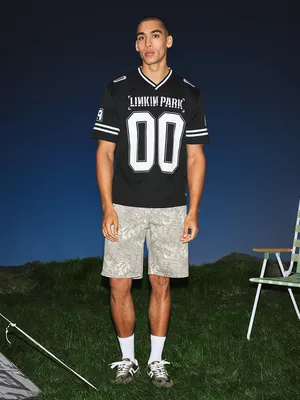 Camiseta gráfica de punto de Linkin Park