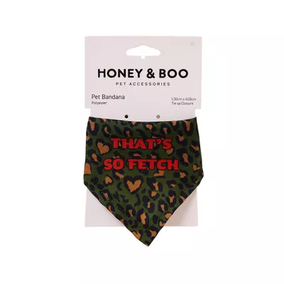 Honey & Boo Bandana Khaki Print