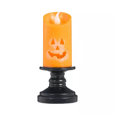 Halloween Pumpkin Candle