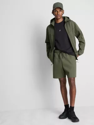 Pantalones cortos deportivos suaves con cordón