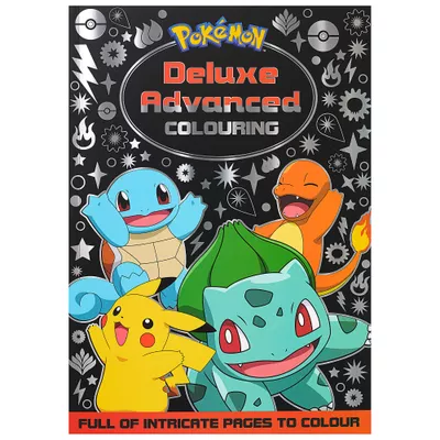 Colouring Book Adult Pokemon Advanced