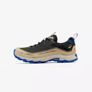 QUECHUA Scarpe trekking uomo MH900 impermeabili nere e beige