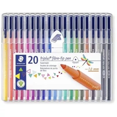 Staedtler, Tusch, Triplus Color 323, 20 stk.