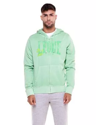LEONE 1947 APPAREL Felpa da uomo full zip Beach