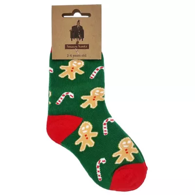 Strømper, peberkagemænd, 2-4 år
