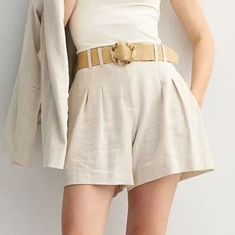 Women's Nine West Pleated Shorts