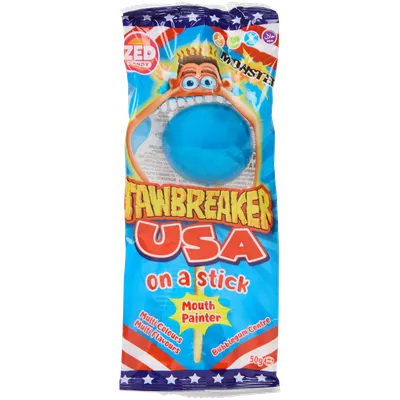 Bonbony Jawbreaker se žvýkačkou Zed Candy USA