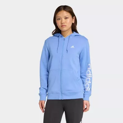 ADIDAS Kapuzenjacke Damen - blau