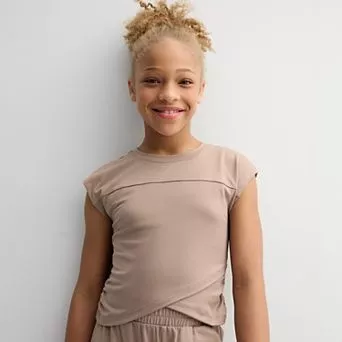 Girls 7-16 Tek Gear® Sporty Tulip Tee