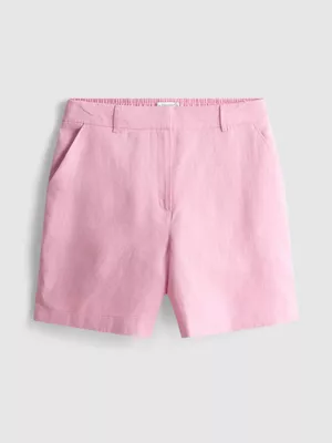 Pantalones cortos clásicos de lino de The Edit