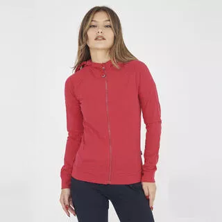 LEGEA Felpa sportiva con zip DAIR rosa scuro