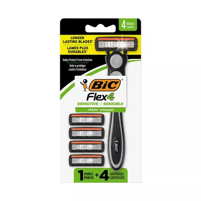 BiC Hybrid Flex 4 Men's Razors Kit