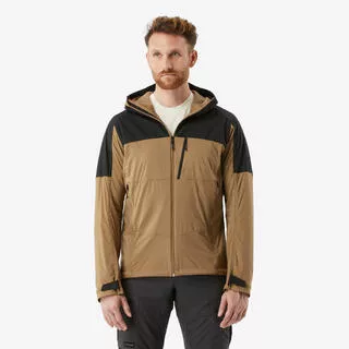 Softshell uomo MT900 WINDWARM nero e marrone