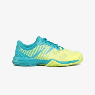 KUIKMA Scarpe padel bambino PS 500 celeste-giallo