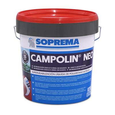 MEMBRANA IMPERMEABILIZANTE CAMPOLIN NEO 5 KG ROJO