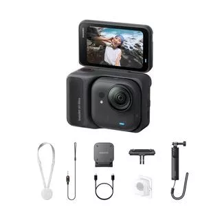INSTA360 Action Camera Videocamera Insta360 GO Ultra Creator Bundle (Midnight Black)