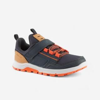QUECHUA Scarpe trekking bambino NH500 strap grigie