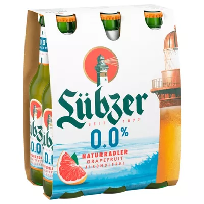 Lübzer 0,0% Naturradler Grapefruit...