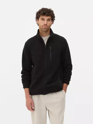 Chaqueta polar con cremallera