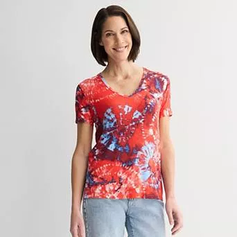 Women's Americana USA Short Sleeve Top