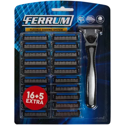 Holítko s náhradními žiletkami Ferrum