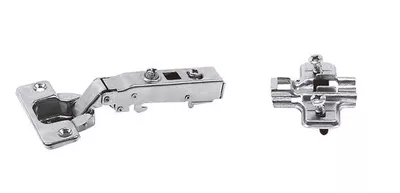 PACK 2 BISAGRAS DE CLICK 110º AMORTIGUADA