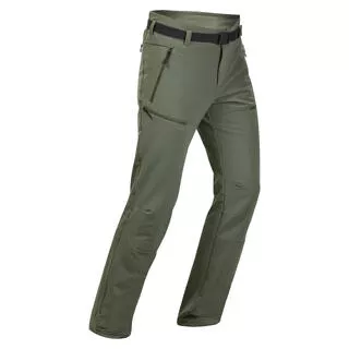 QUECHUA Pantaloni caldi trekking uomo SH500 verdi
