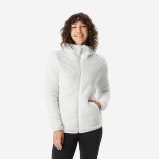 QUECHUA Pile caldo da montagna donna SH500 bianco