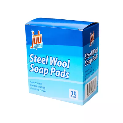 Job Squad Steel Wool Soap Pads 10pk