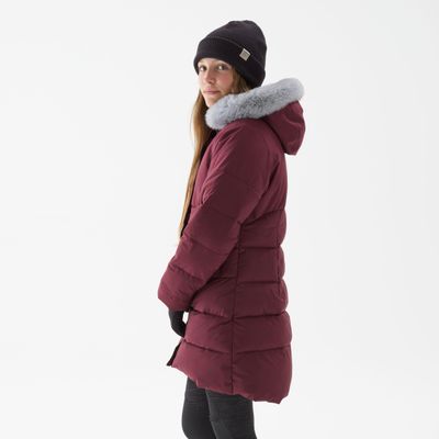 QUECHUA Dětská zimní turistická hřejivá bunda NH 500