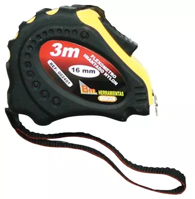 FLEXOMETRO BIMATERIA IMANTADO 3 M X 16 MM