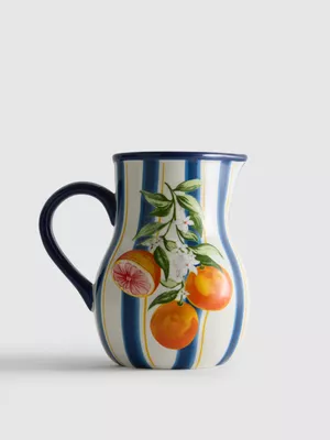 Jarra mediterránea a rayas