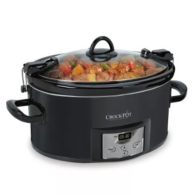 Crock-Pot® 7-qt Countdown Cook & Carry Slow Cooker