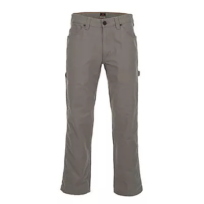 Ridgecut Men's Straight Fit Mid-Rise Canvas Work Pants