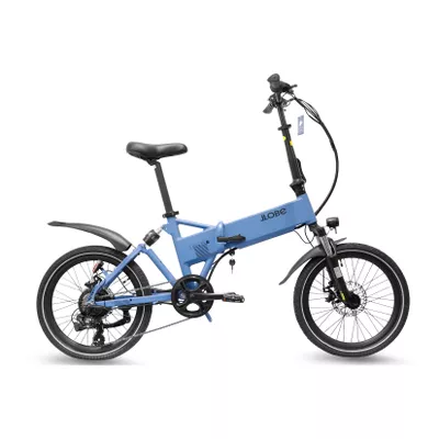 LLobe Alu Elektro Faltrad 20 Zoll City III Blau, 7 Gang Shimano-Schaltung, versch. Farben