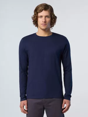T-shirt in jersey a maniche lunghe da uomo