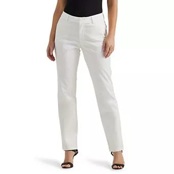 Women's Lee® Wrinkle-Free Relaxed Fit Straight-Leg Pants