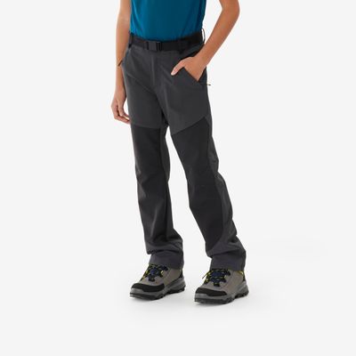 QUECHUA Dětské turistické softshellové kalhoty 7–15 let MH 900