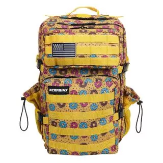 Zaino Tattico Militare ELITRAINX V1 Donuts 45L per Sport e Viagg