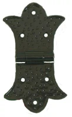 BISAGRA 50 X 87 MM. FORJA NEGRA. 2 UDS