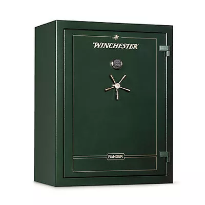 New! Winchester Safes 65 Gun 42 cu. ft. Electronic Lock Ranger Gun Safe, 60 min. Fire Rating, Heritage Green