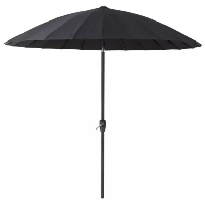 Parasol, Jesolo, sort, Ø250 cm