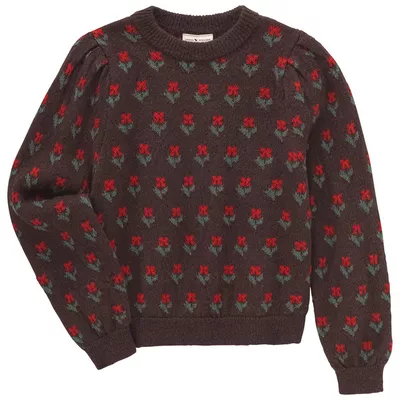Mädchen Strickpullover