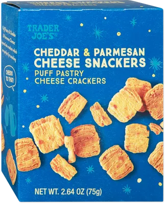 Cheddar & Parmesan Cheese Snackers