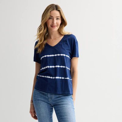 Women's Sonoma Goods For Life® Relaxed V-Neck T-Shirt