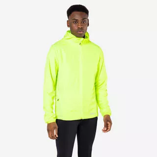 KALENJI Giacca antivento running uomo RUN WIND 100 riflettente