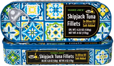 Skipjack Tuna Fillets in Olive Oil
