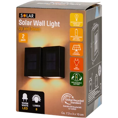 Nástěnné lampy Up & Down Solar